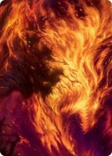 Stoke the Flames Art Card [Art Series: March of the Machine] 38