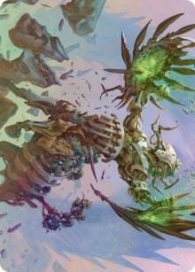 Botanical Brawler Art Card [Art Series: March of the Machine] 43