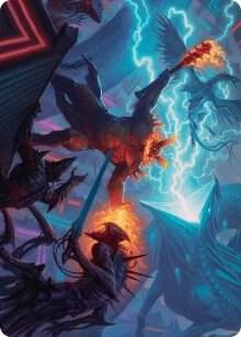 Hidetsugu and Kairi Art Card [Art Series: March of the Machine] 45