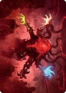 Omnath, Locus of All Art Card (51/81) [Art Series: March of the Machine] 51
