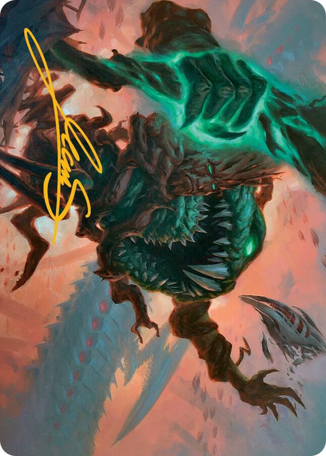 Yargle and Multani Art Card (Gold-Stamped Signature) [Art Series: March of the Machine] 53