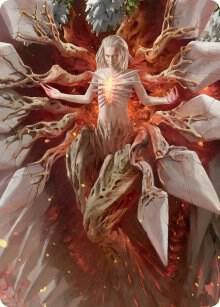 Wrenn and Realmbreaker Art Card [Art Series: March of the Machine] 56