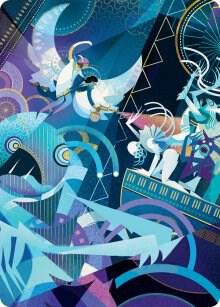 Errant and Giada Art Card [Art Series: March of the Machine] 59