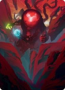 Omnath, Locus of All Art Card (62/81) [Art Series: March of the Machine] 62