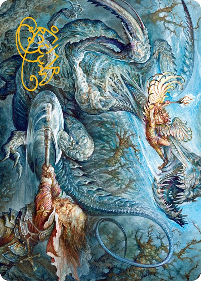 Rankle and Torbran Art Card (Gold-Stamped Signature) [Art Series: March of the Machine] 64