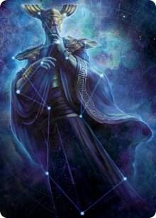 Atris, Oracle of Half-Truths Art Card [Art Series: March of the Machine] 78
