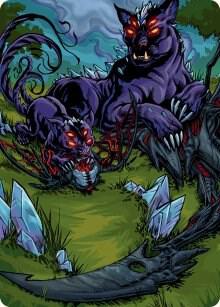 Lurrus of the Dream-Den Art Card [Art Series: March of the Machine] 81