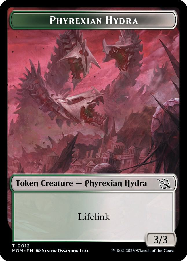Phyrexian Hydra Token (0012) [March of the Machine] 12