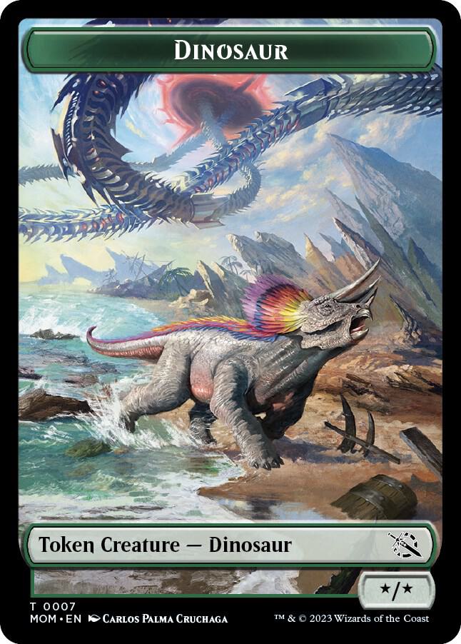 Dinosaur Token [March of the Machine] 7