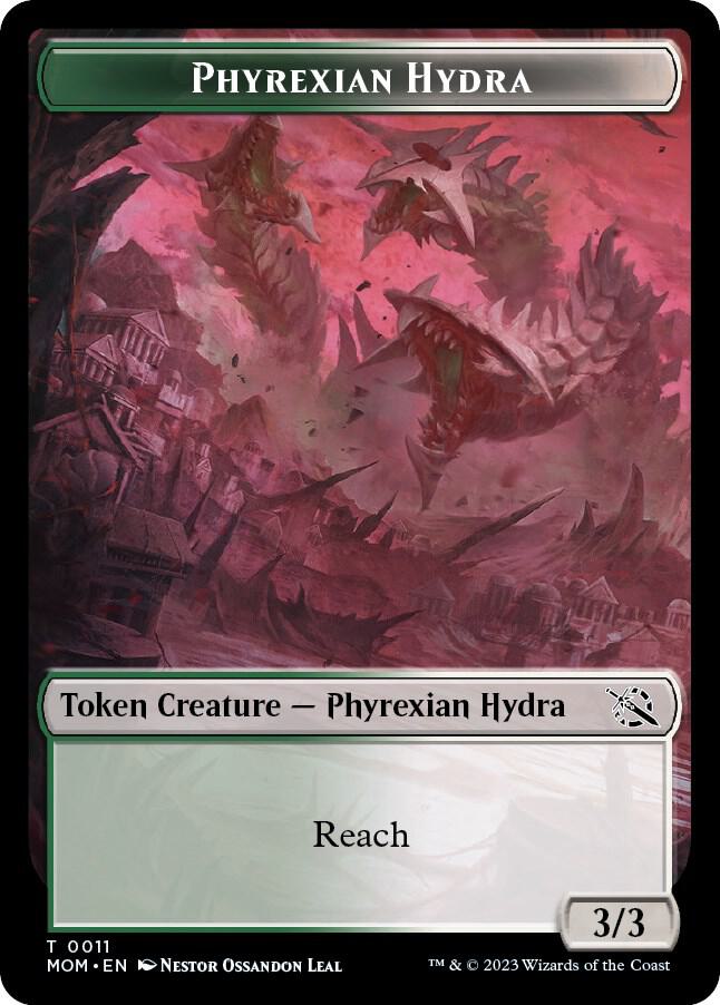 Phyrexian Hydra Token (0011) [March of the Machine] 11