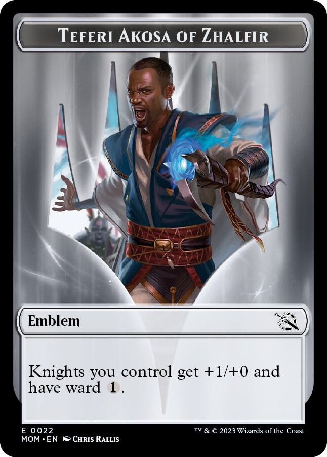 Emblem - Teferi Akosa of Zhalfir [March of the Machine] 22
