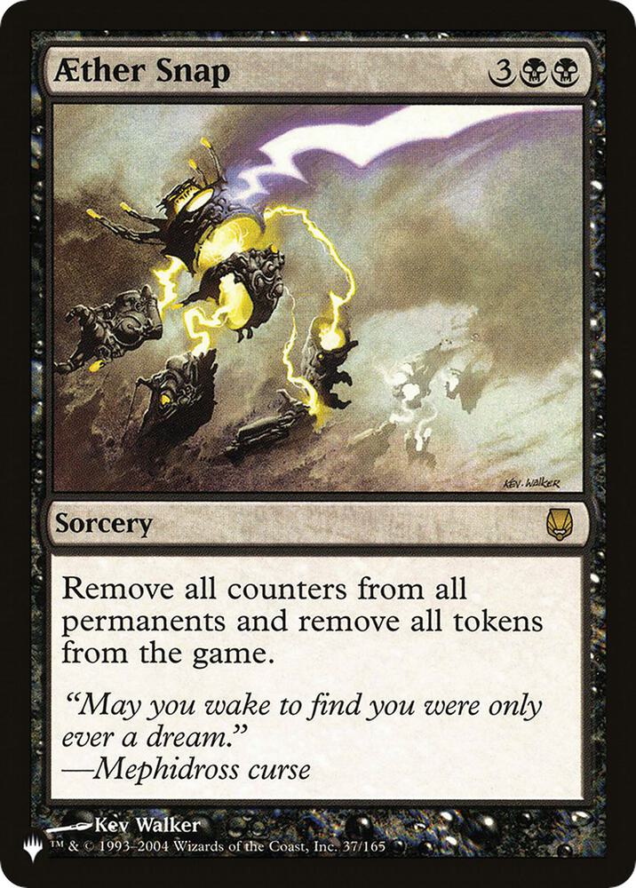 Aether Snap [The List Reprints] 37/165
