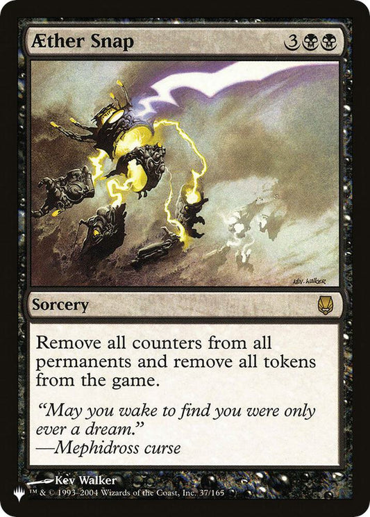 Aether Snap [The List Reprints] 37/165