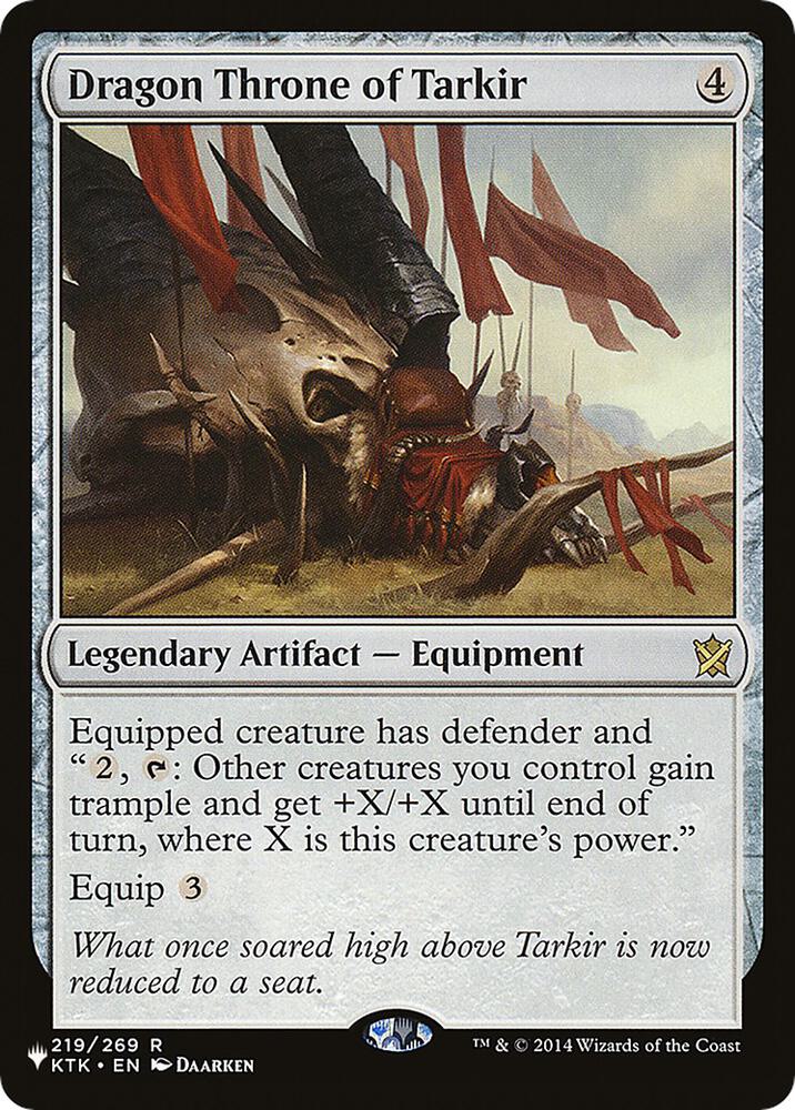 Dragon Throne of Tarkir [The List Reprints] 219/269