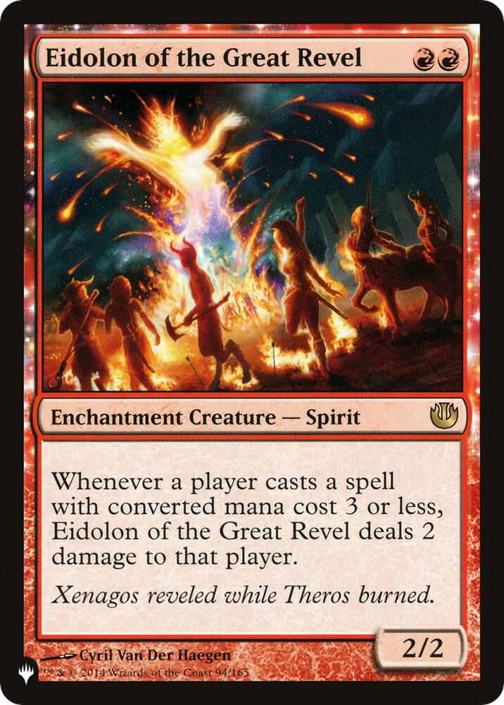 Eidolon of the Great Revel [The List Reprints] 94/165