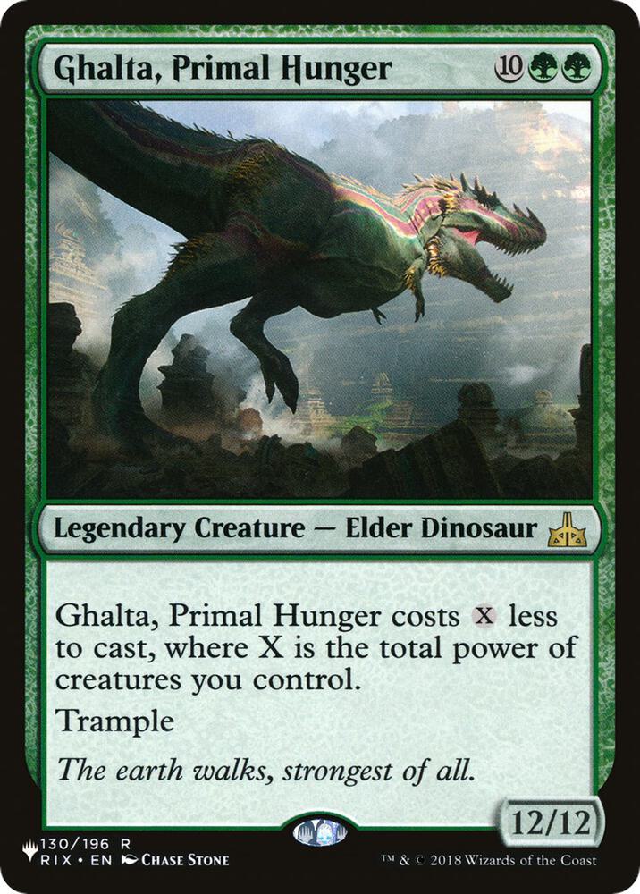 Ghalta, Primal Hunger [The List Reprints] 130/196