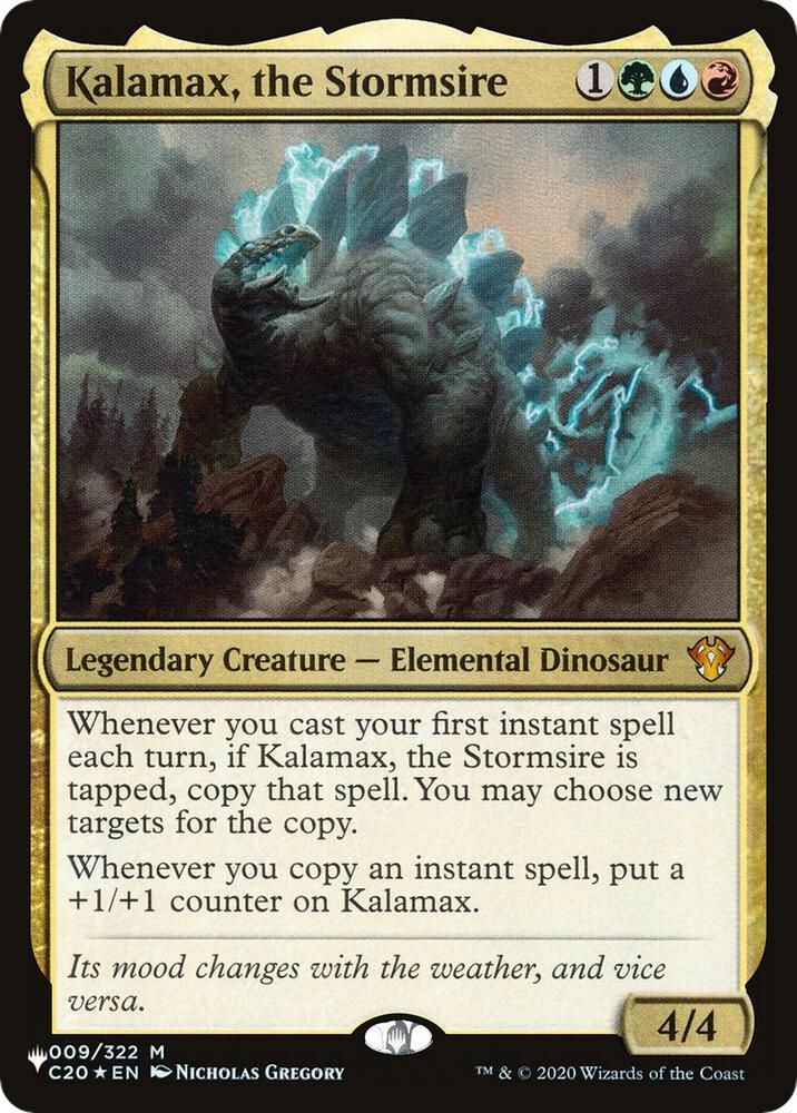 Kalamax, the Stormsire [The List Reprints] 009/322