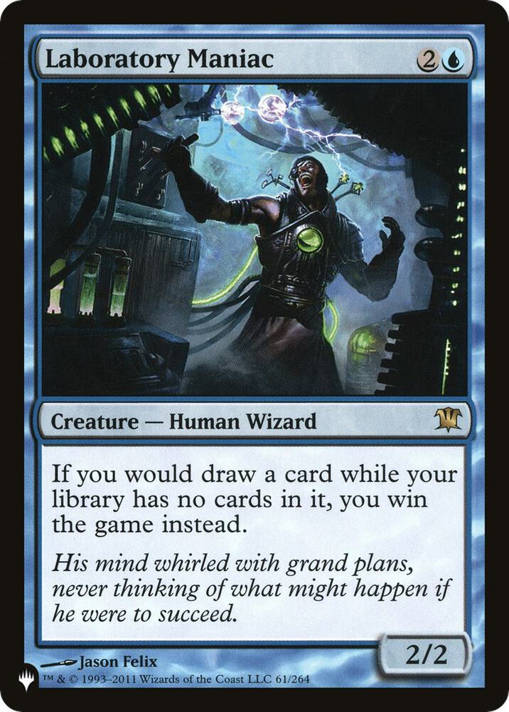 Laboratory Maniac (ISD) [The List Reprints] 61/264