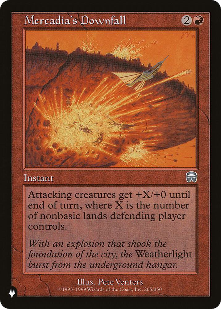 Mercadia's Downfall [The List Reprints] 205/350