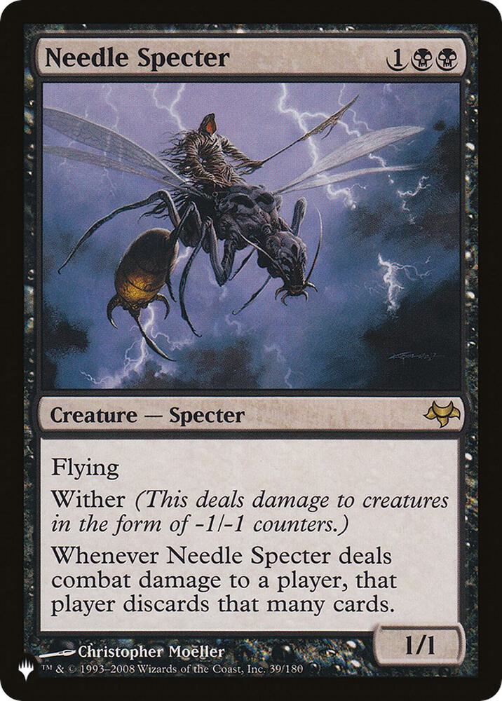 Needle Specter [The List Reprints] 39/180