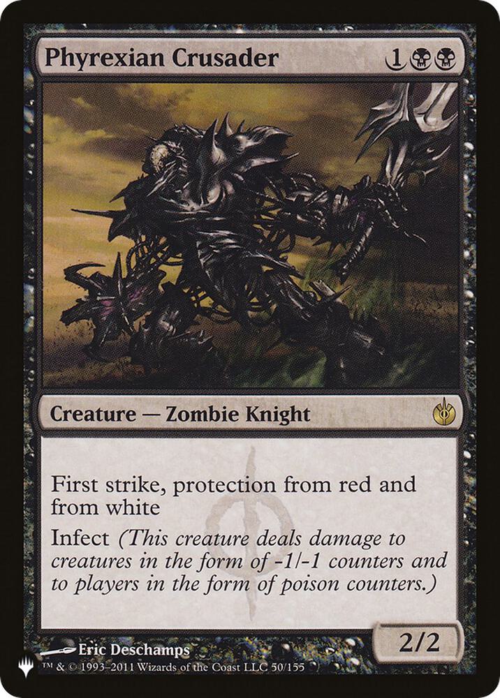 Phyrexian Crusader [The List Reprints] 50/155