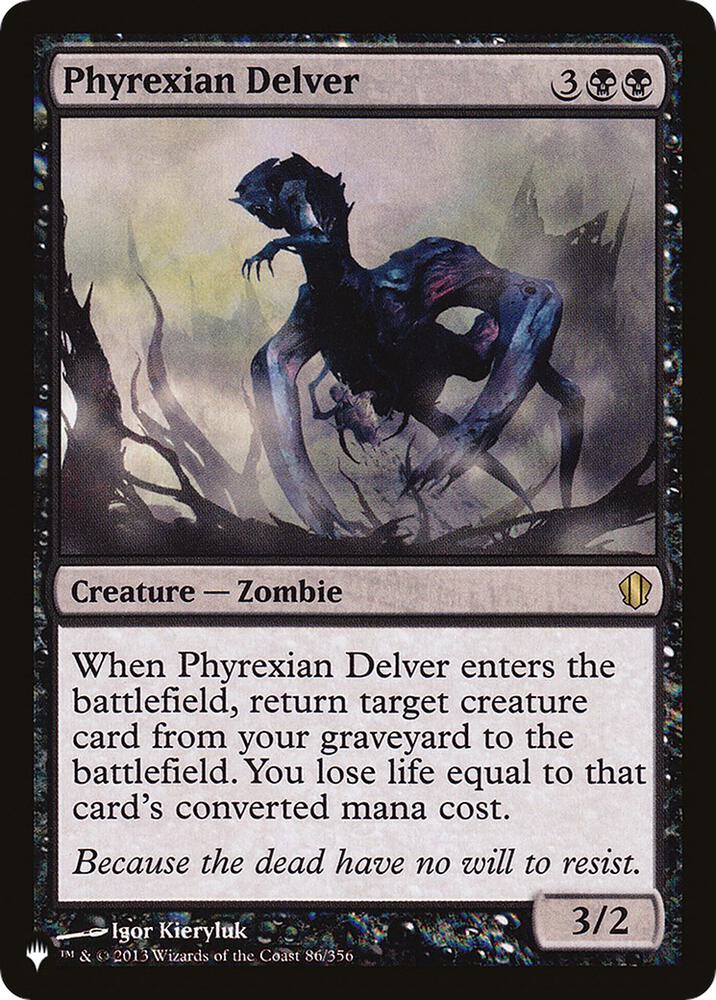 Phyrexian Delver [The List Reprints] 86/356