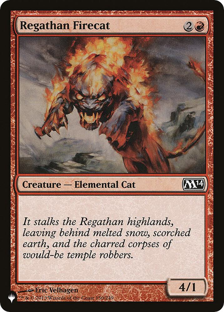 Regathan Firecat [The List Reprints] 150/249