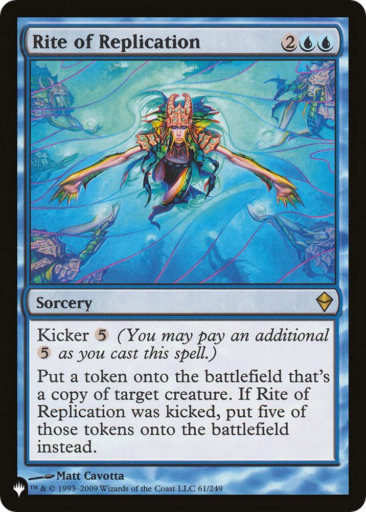 Rite of Replication (ZEN) [The List Reprints] 61/249