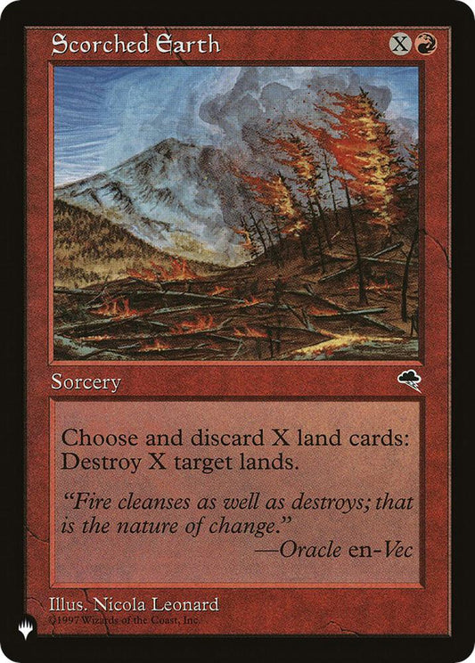 Scorched Earth [The List Reprints]