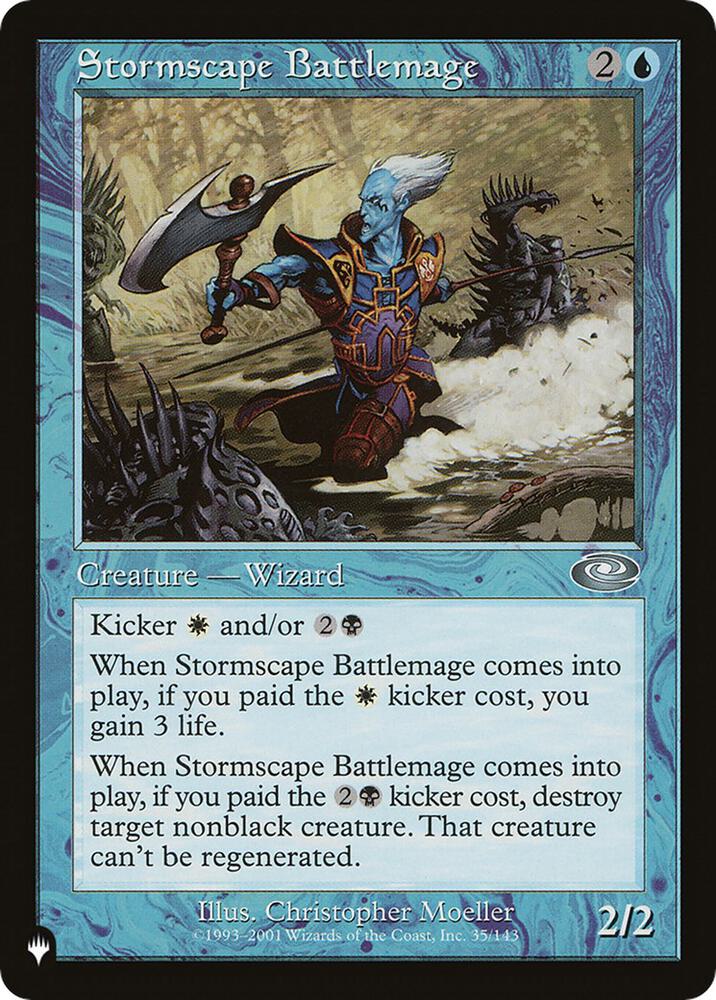 Stormscape Battlemage [The List Reprints] 35/143