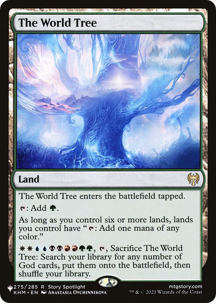 The World Tree [The List Reprints] 275/285
