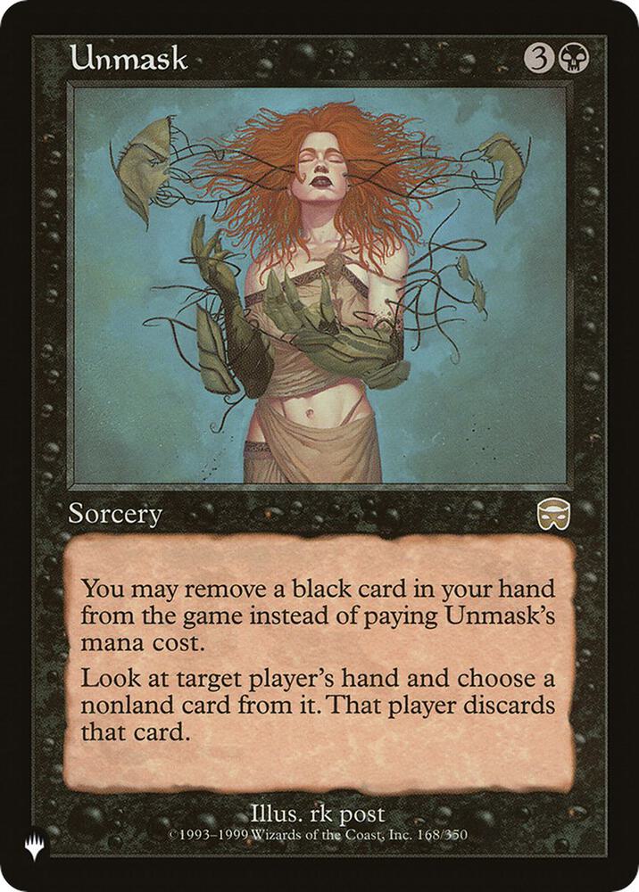 Unmask [The List Reprints] 168/350