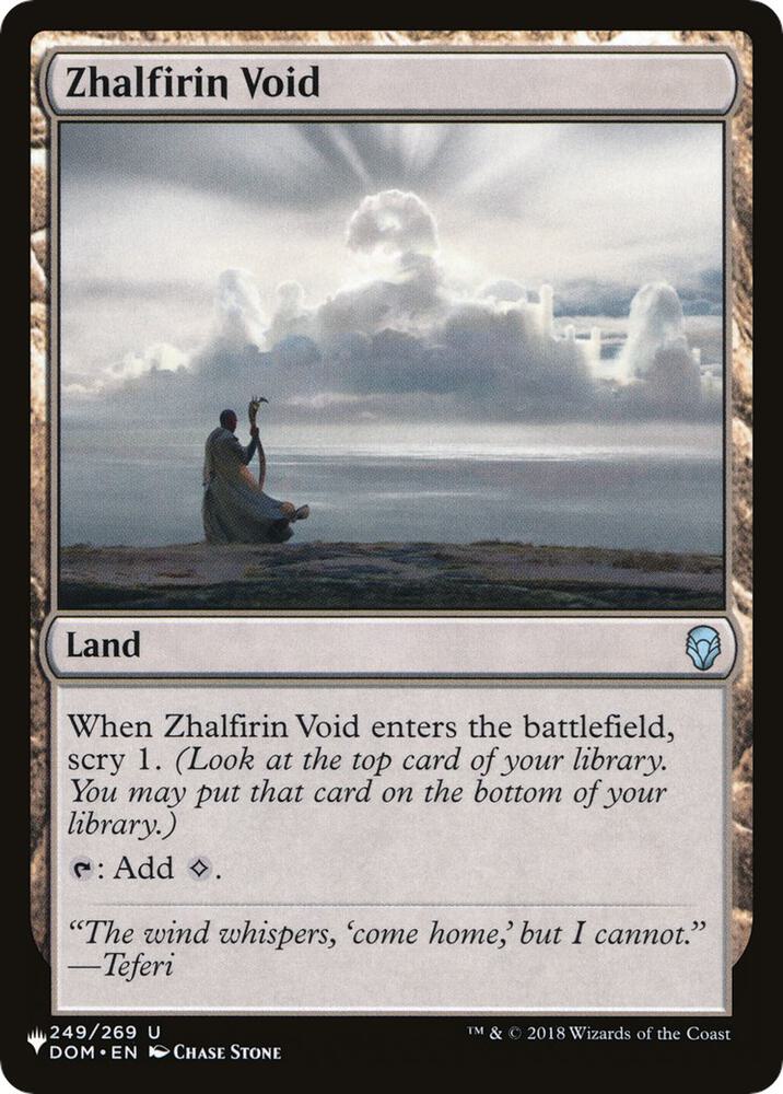 Zhalfirin Void [The List Reprints] 249/269