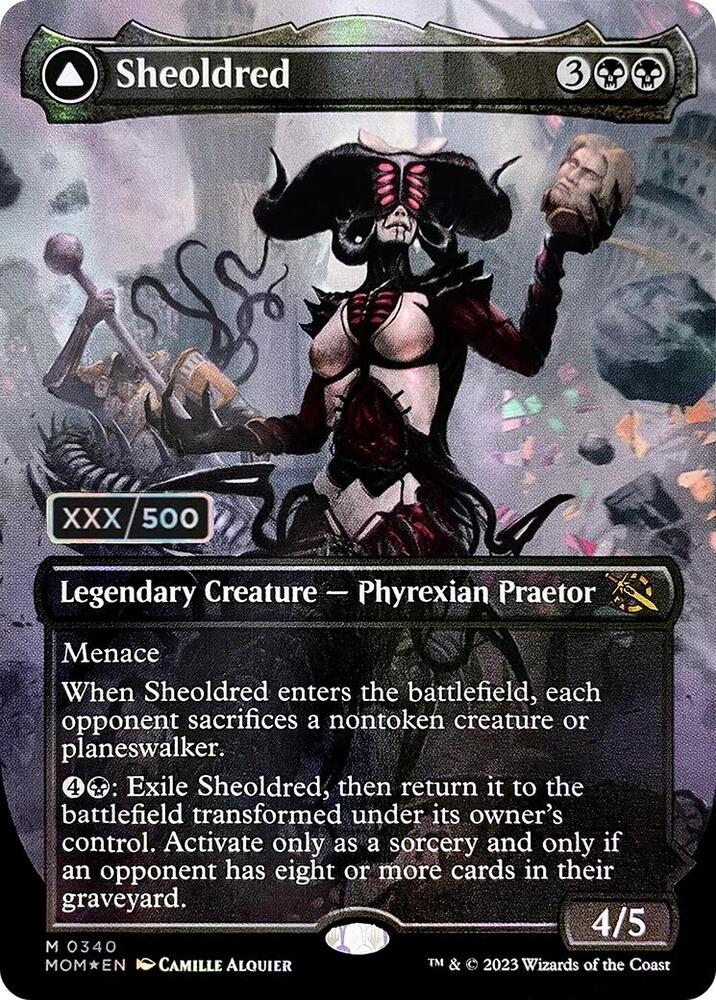 Sheoldred (Serial Numbered) [March of the Machine] 340