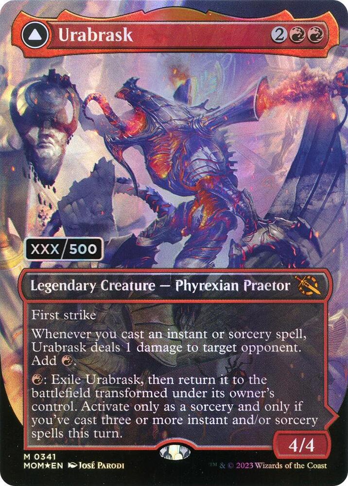 Urabrask (Serial Numbered) [March of the Machine] 341