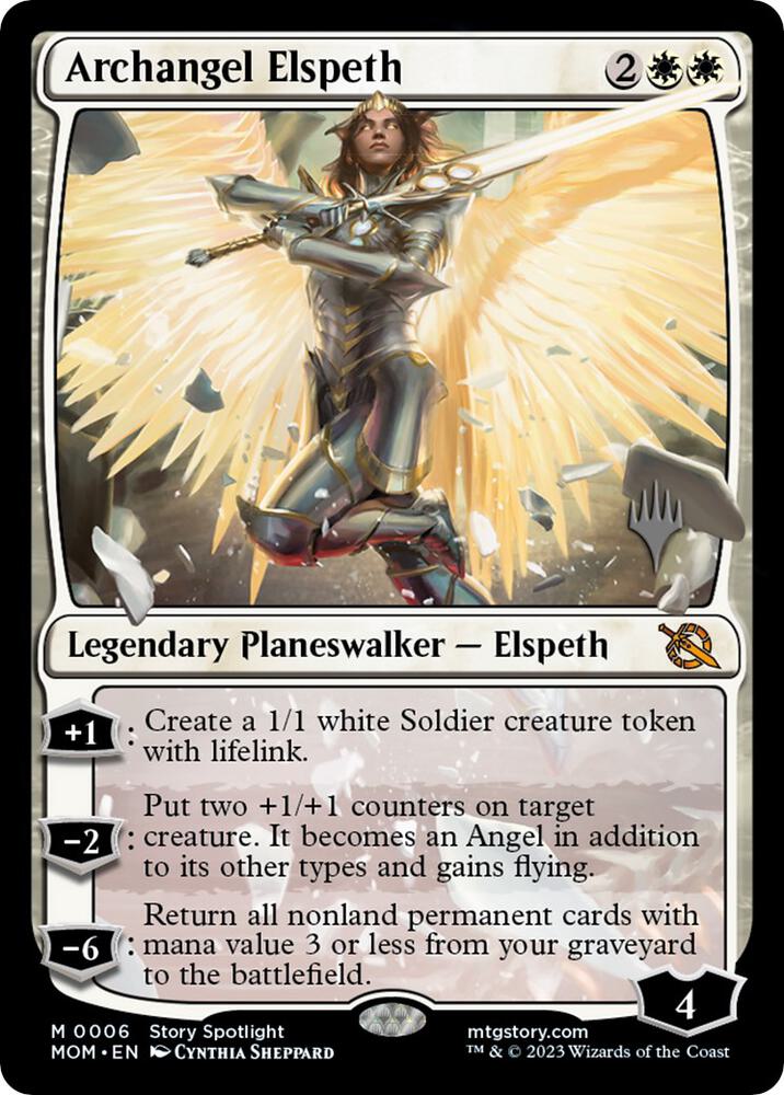 Archangel Elspeth [Promo Pack: March of the Machine] 6