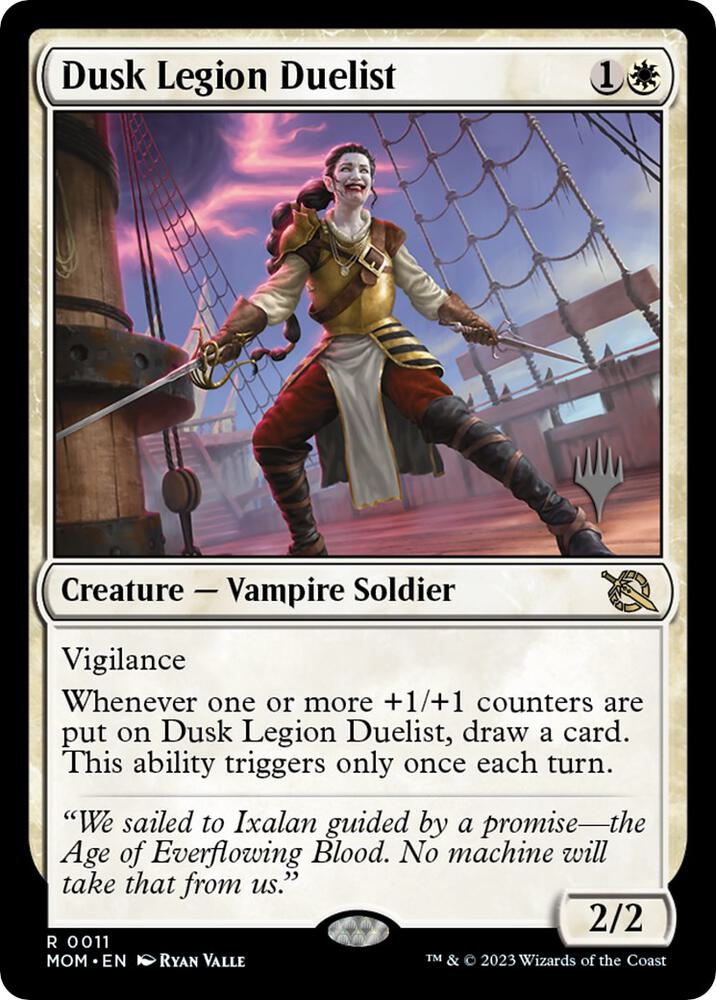 Dusk Legion Duelist [Promo Pack: March of the Machine] 11