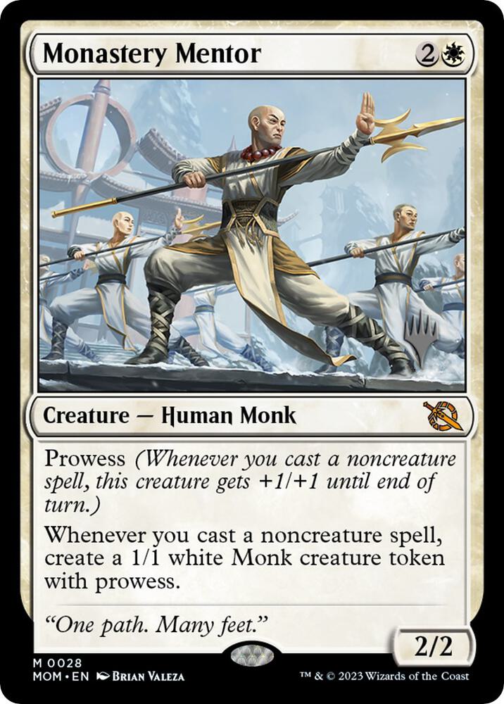 Monastery Mentor [Promo Pack: March of the Machine] 28