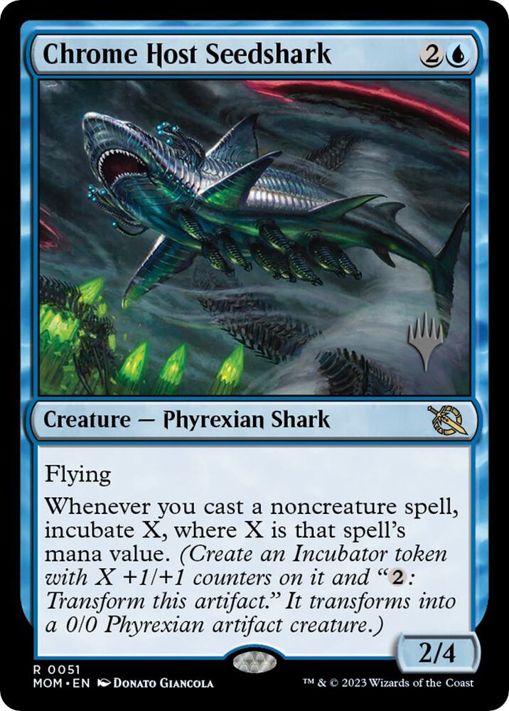 Chrome Host Seedshark [Promo Pack: March of the Machine] 51