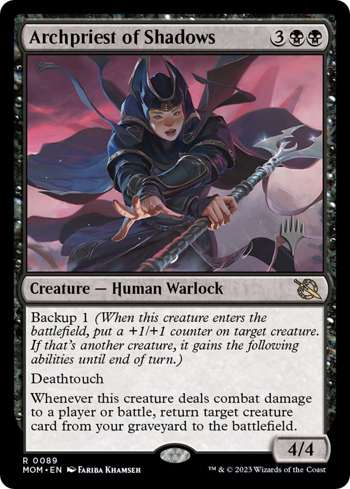 Archpriest of Shadows [Promo Pack: March of the Machine] 89