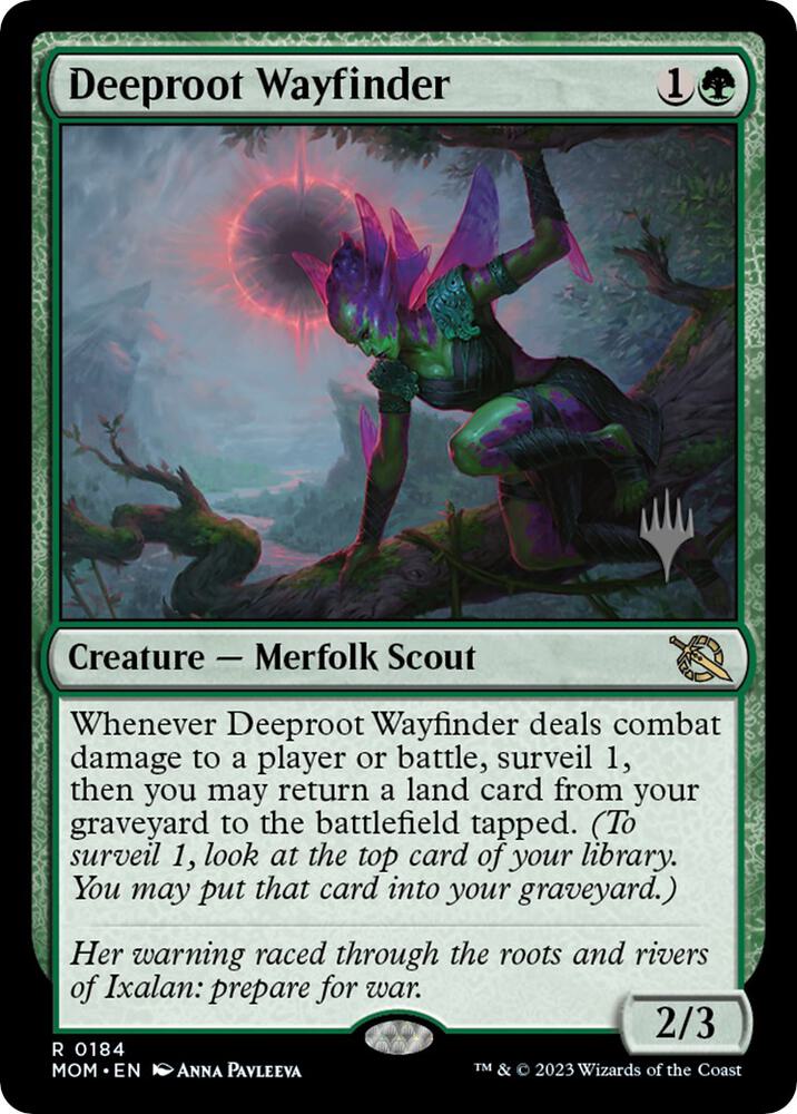 Deeproot Wayfinder [Promo Pack: March of the Machine] 184