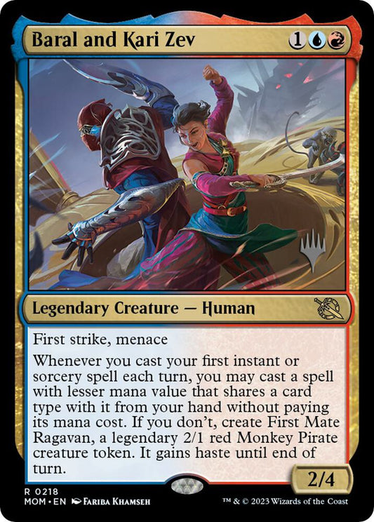Baral and Kari Zev [Promo Pack: March of the Machine] 218