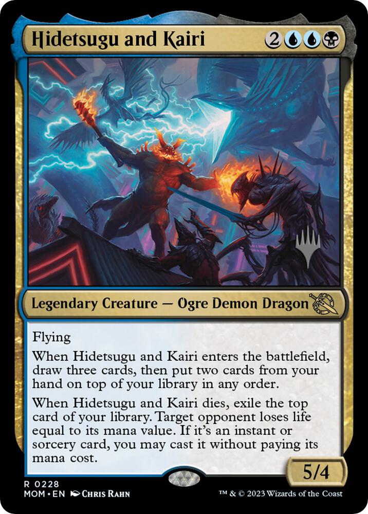 Hidetsugu and Kairi [Promo Pack: March of the Machine] 228