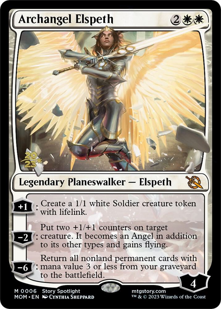 Archangel Elspeth [Prerelease Cards] 6