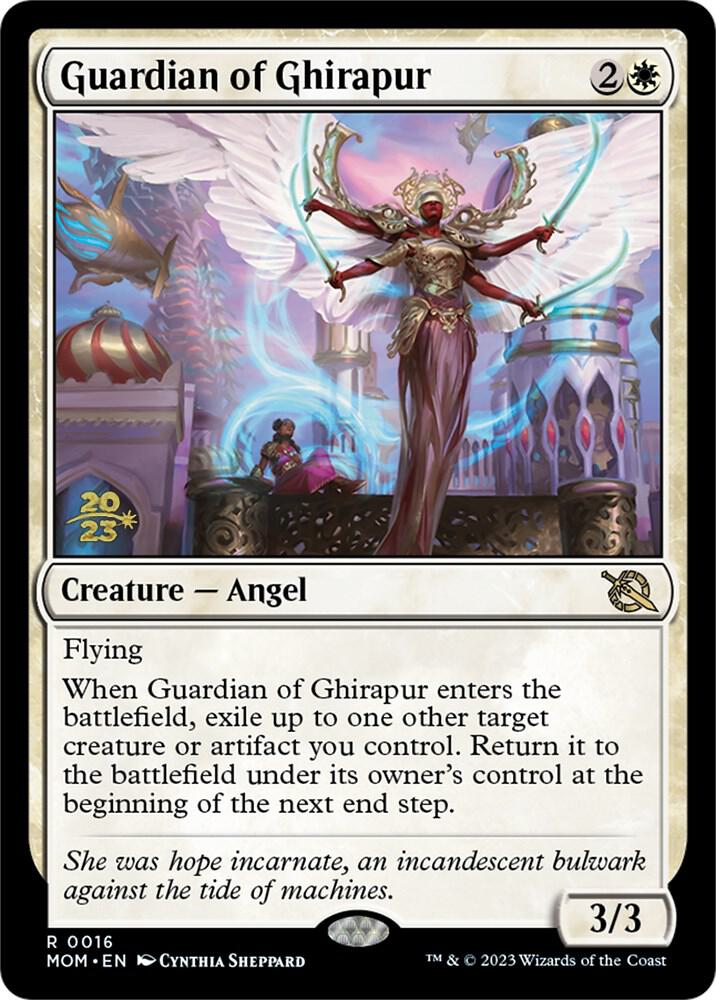 Guardian of Ghirapur [Prerelease Cards] 16