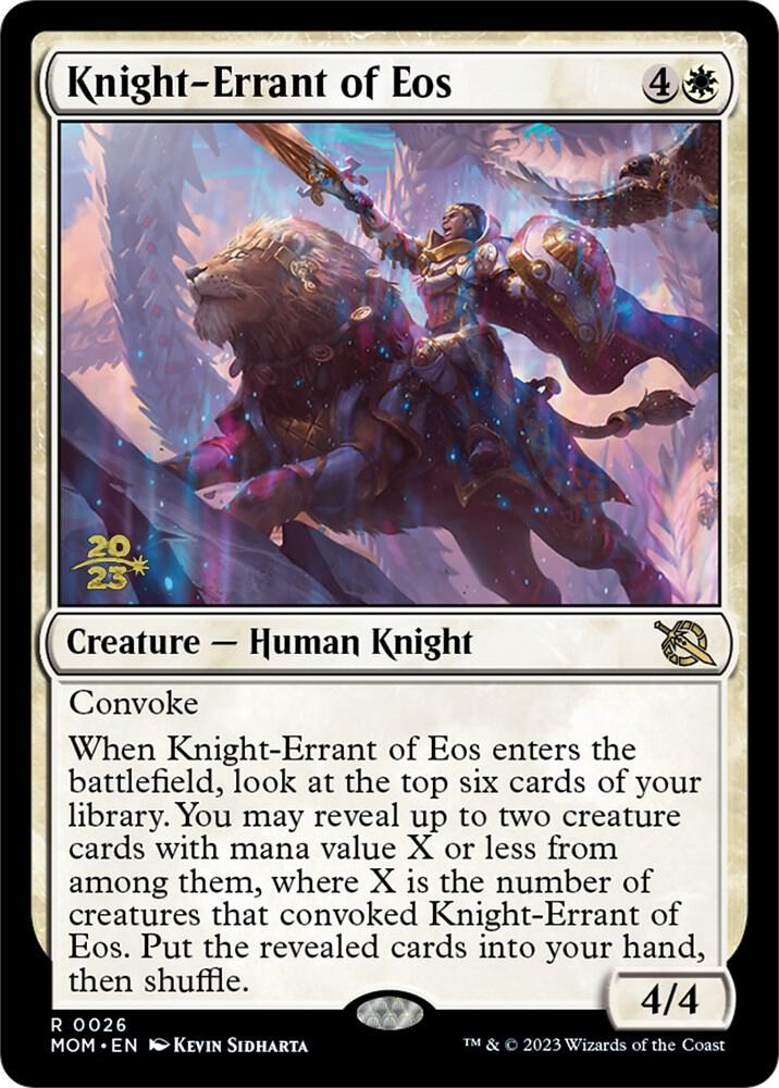 Knight-Errant of Eos [Prerelease Cards] 26