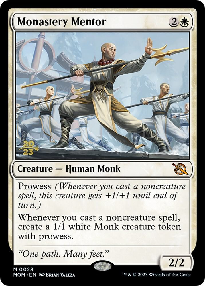 Monastery Mentor [Prerelease Cards] 28