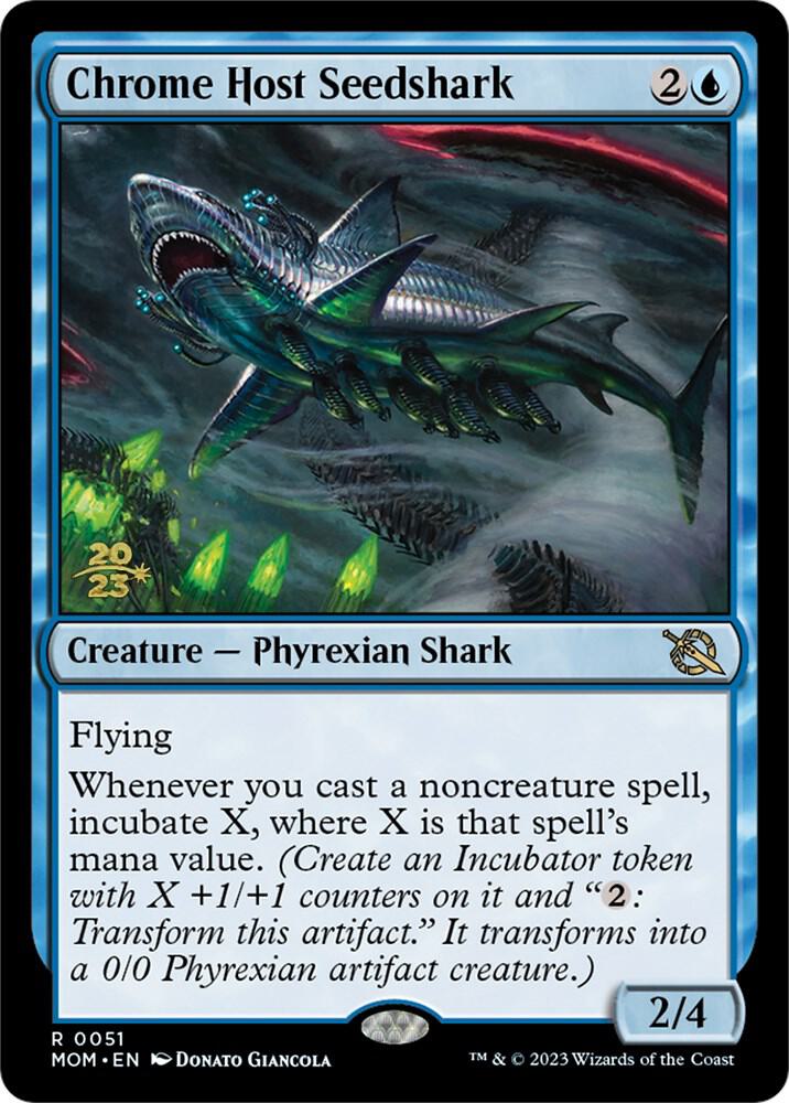 Chrome Host Seedshark [Prerelease Cards] 51