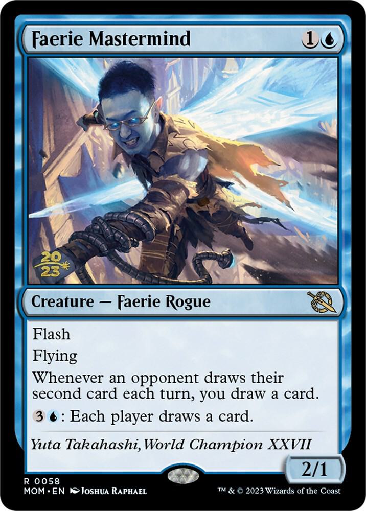 Faerie Mastermind [Prerelease Cards] 58