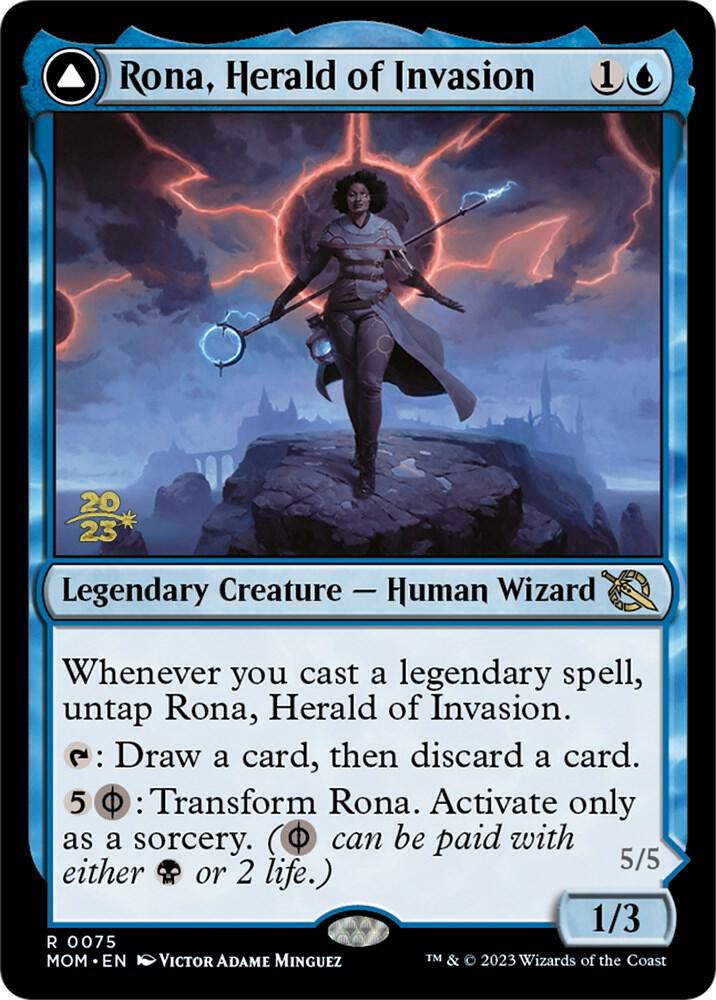 Rona, Herald of Invasion [Prerelease Cards] 75